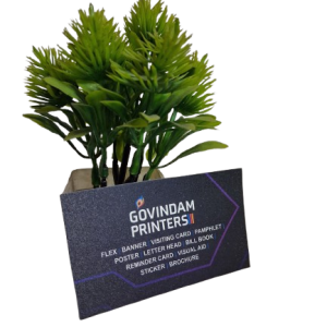 pvc card – 180 micron with drip off finish